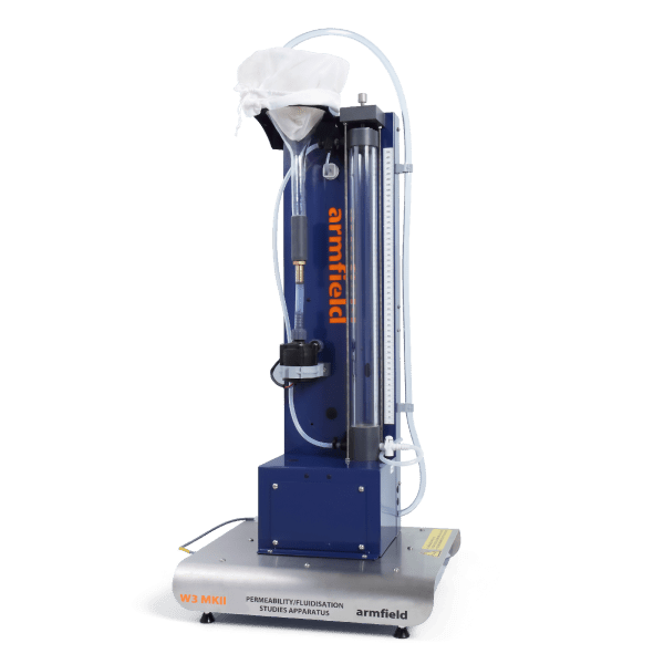 W3-MKII Permeability - Fluidisation Studies Apparatus