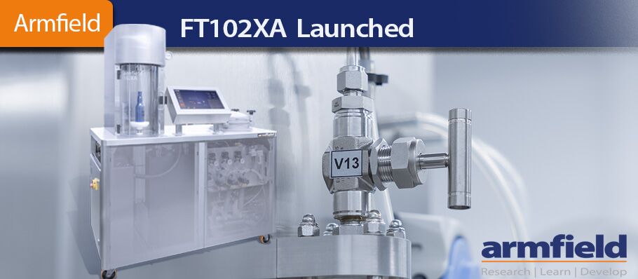Armfield announce the successful launch of our FT102XA